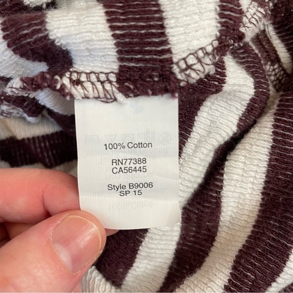 Madewell Striped Slub Long Sleeve Sweater Extra Small - Picture 10 of 13